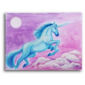 Unicorn image: unicorn of freedom