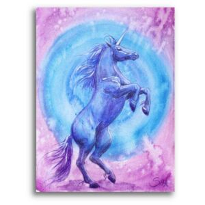 Imagen de unicornio: Unicornio de coraje