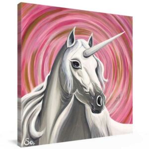 Unicorn picture: unicorn of love
