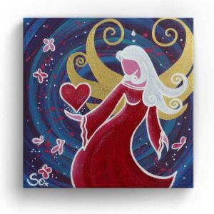 Angel image: Angel of happy love