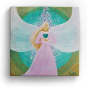 Angel picture: Delicate love angel