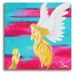 Angel image: Angel of wish fulfillment