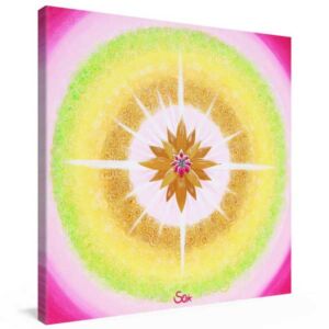 Imagen de poder: loto del chakra del corazón