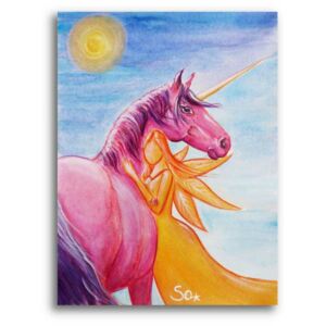 Imagen de unicornio: Unicornio de la amistad del alma