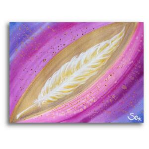 Energy image: Angel feather of transformation