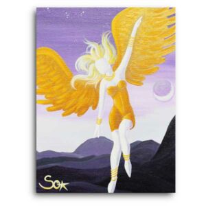 Angel picture: Angel in the moon dance