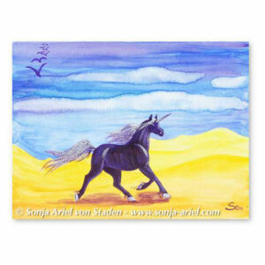 Imagen de unicornio: Pequeño unicornio del desierto