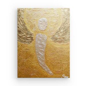 Angel picture: Angel power of abundance – art print