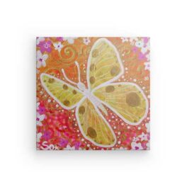 Energiebild: Schmetterling der Zartheit – Kunstdruck