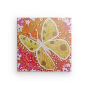 Imagen de energía: mariposa de la delicadeza – Lámina artística