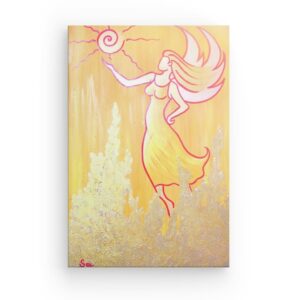 Angel picture: Angel of the Sun – art print